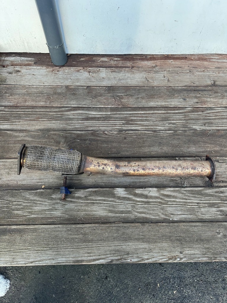 фото №1, Volvo s90 ii v90 2.0d 190 km труба гасник з'єднувач гнучкий 31293889