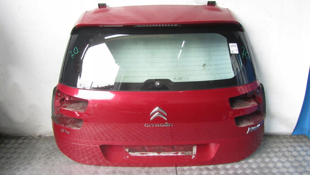 фото №1, Citroen c4 ii grand picasso крышка багажника багажника epyd