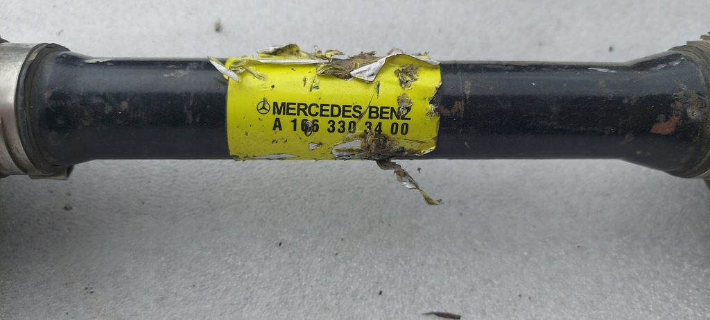 фото №4, Mercedes x166 привідний вал ліва передня a1663303400