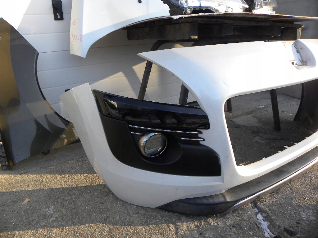 фото №5, Peugeot 3008 i капот, лампы xsenon, бампер