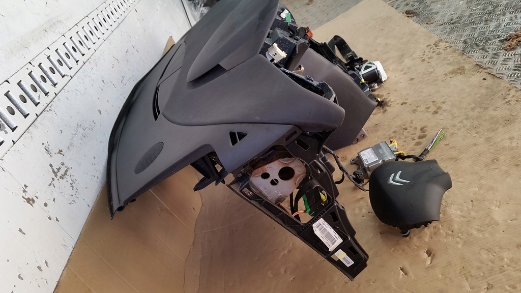 фото №10, Citroen c3 ii приборная панель приборная подушка безопасности ремни