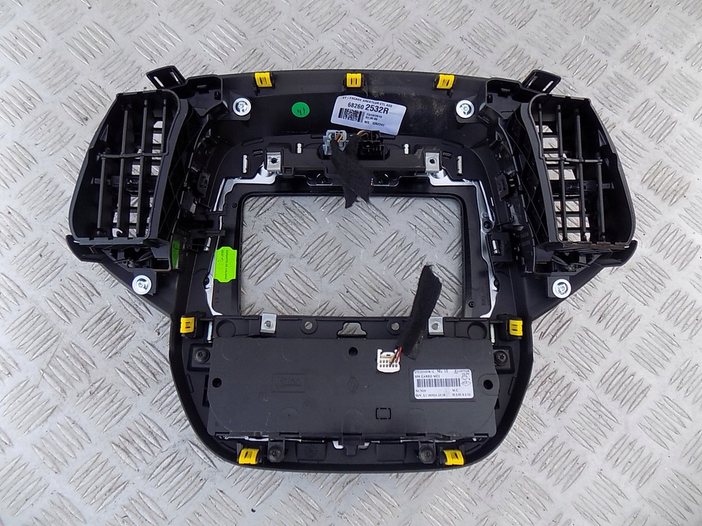 фото №2, Renault captur lift рамка радіо панель кондиціонера