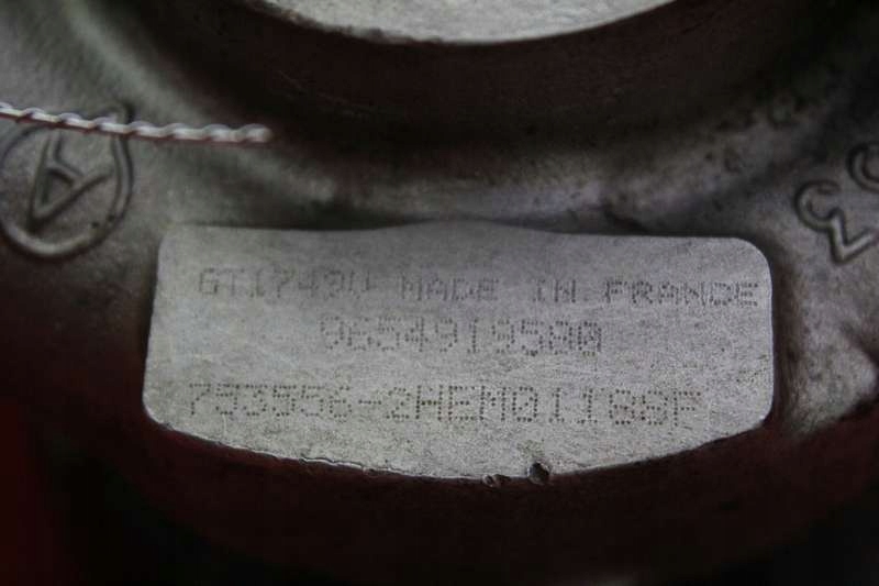 фото №7, Турбонагнітач турбіна psa 9654919580 peugeot 407 2.0 hdi 136 km 04-10