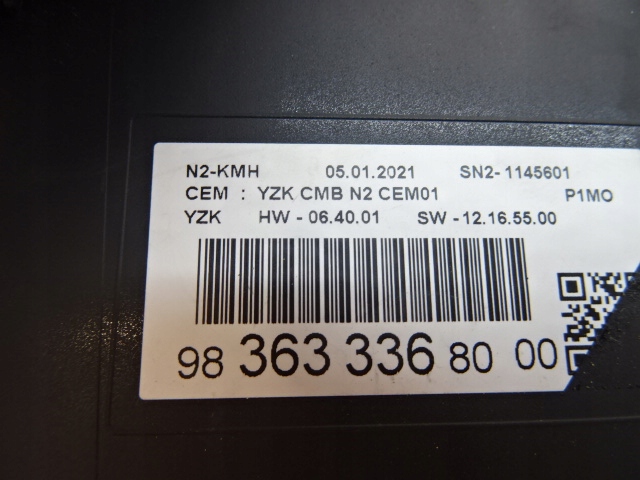 фото №10, Opel crossland x лічильник прилади 9836333680