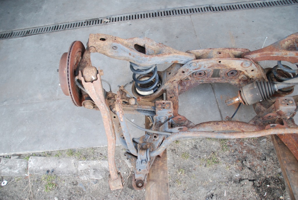 фото №6, Балка oś підвіска задня mitsubishi pajero 4 iv