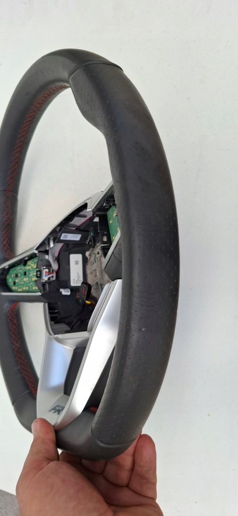 фото №6, Seat leon iv fr 20- воздуховод multi кожа подогрев лепестки переключения 5fa419091ep