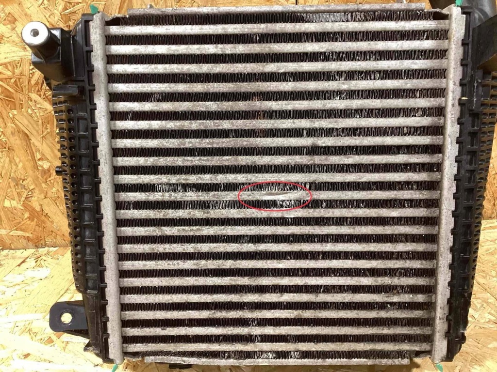 Porsche panamera 971 2017- радиатор воздуха / интеркулер Недорого