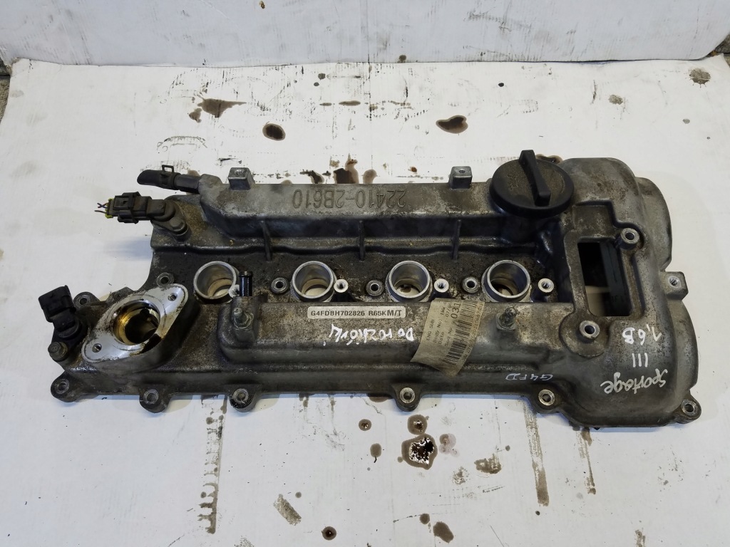 фото №1, Крышка клапанов kia sportage iii 1.6 gdi g4fd 22410-2b610