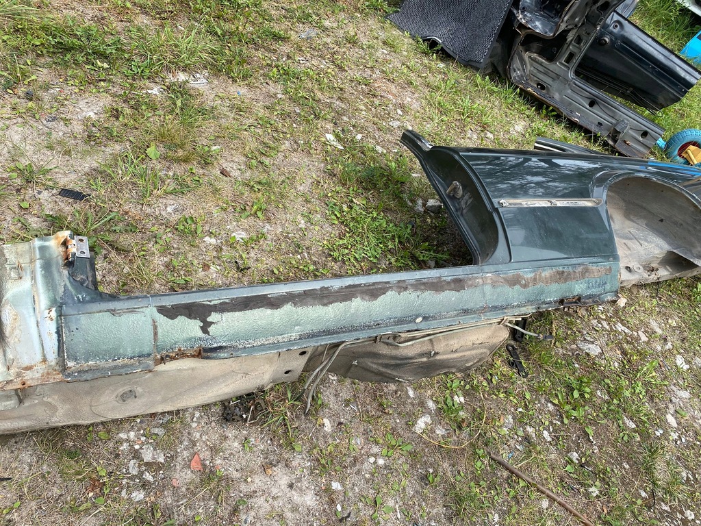 фото №6, Четверть левая задняя порог bmw e30 coupe узкая лампа