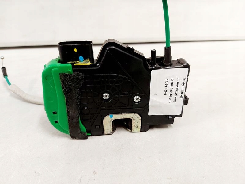 фото №4, Hyundai i40 замок дверь левый перед 5 pin