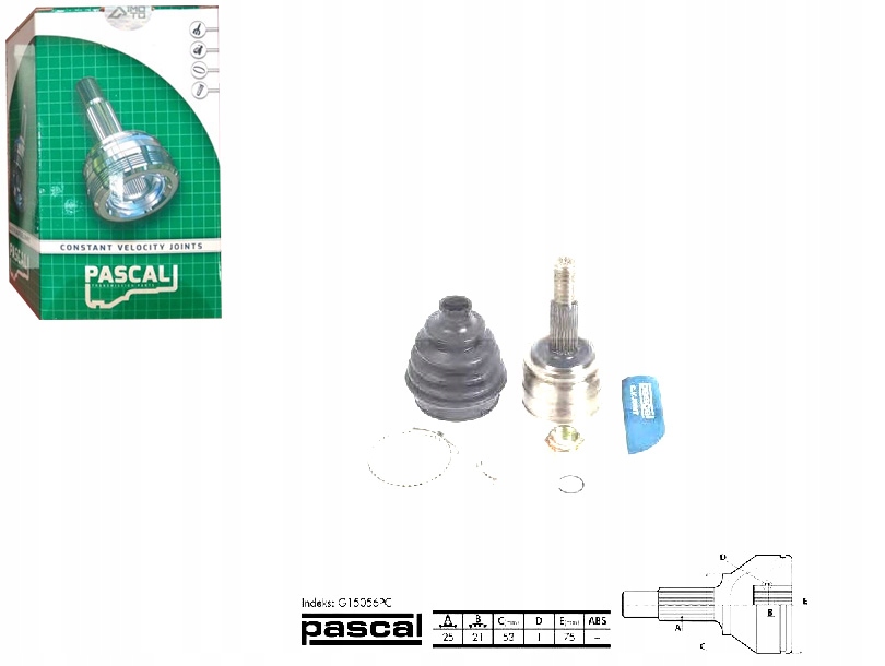 Купить Pascal набор шарнир приводного ремень, g15056pc