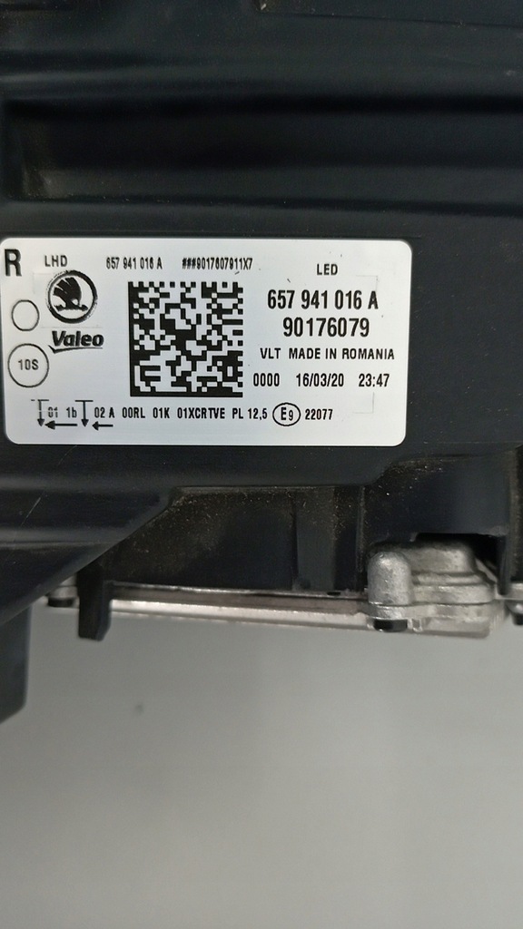 фото №12, Лампа правая skoda scala full led 657941016a