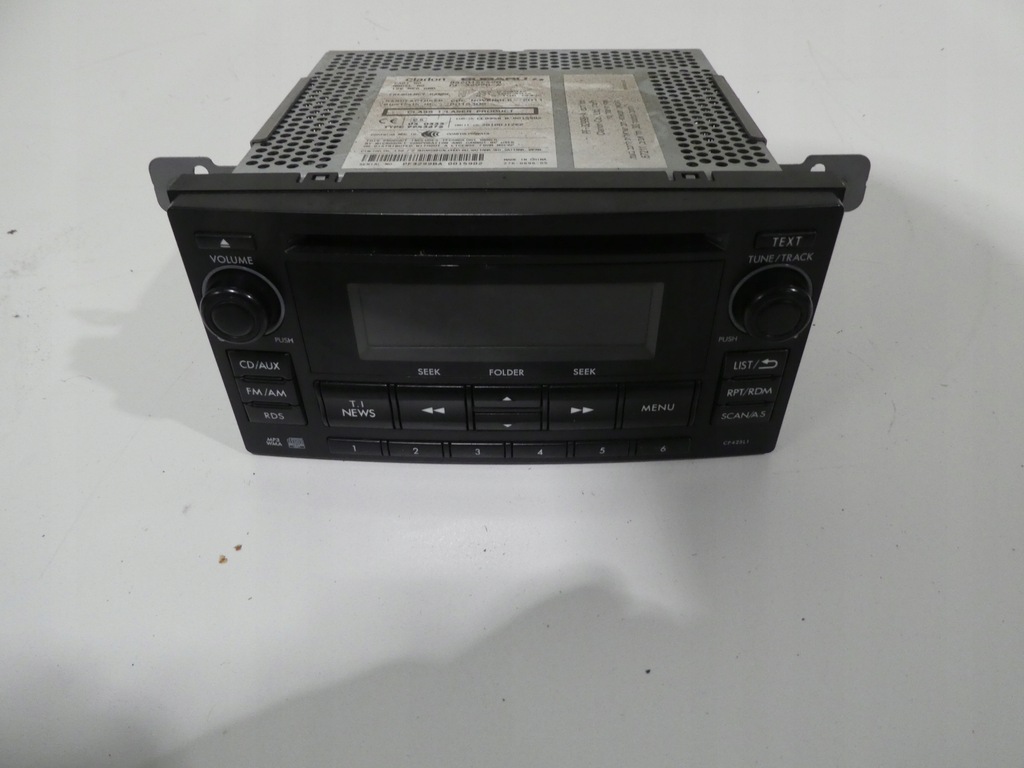 фото №1, Subaru forester iii радіо pf-3299b-a