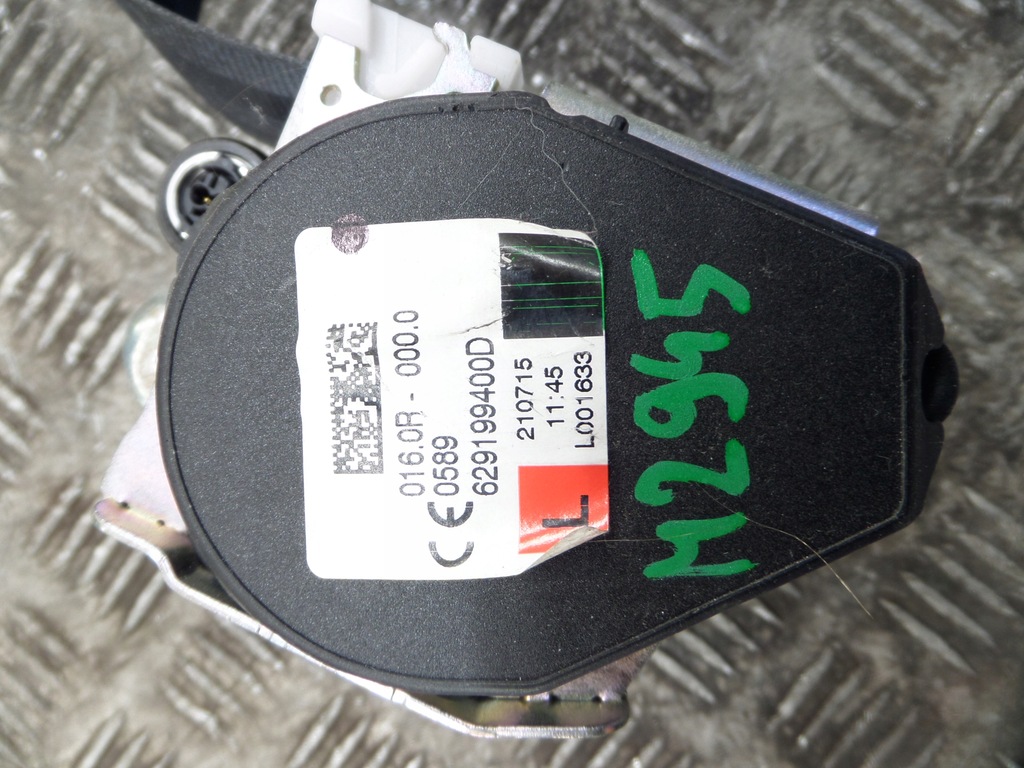 фото №2, Pas безпеки натягувач лівий задня em2b-r611e51-aew ford s-max