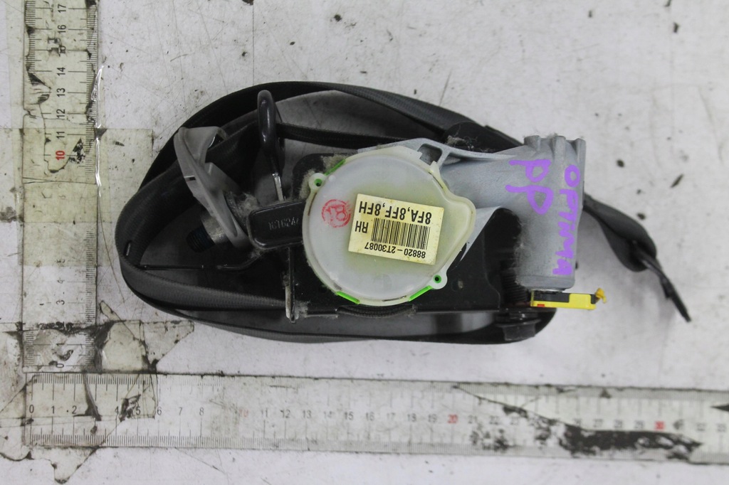 фото №1, Pas натягувач правий перед kia optima iii 10-15