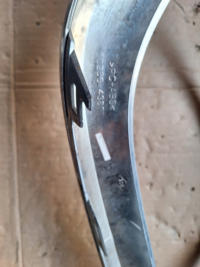 фото №4, Решётка бампера хром правый renault espace v