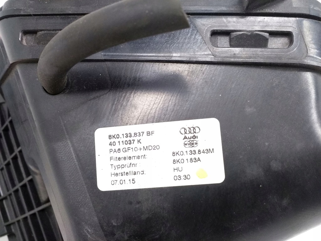 фото №6, Audi a4 s4 b8 8k 2015 корпус фільтра повітря