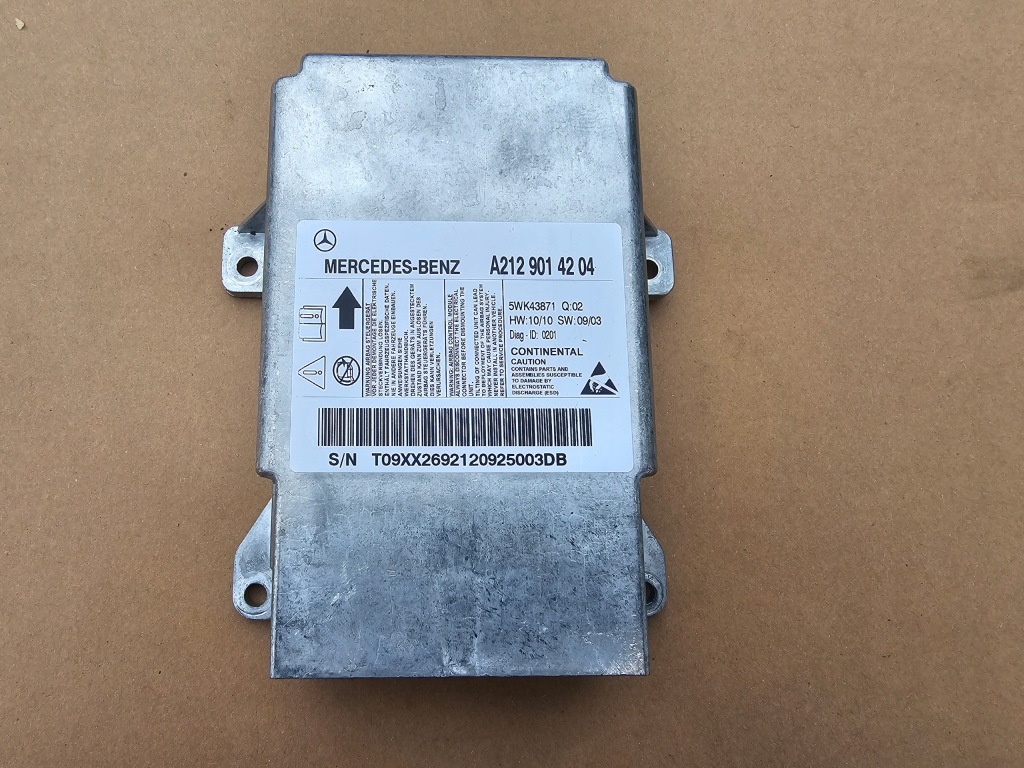 Купити Модуль блок керування подушок 2129014204 mercedes w212