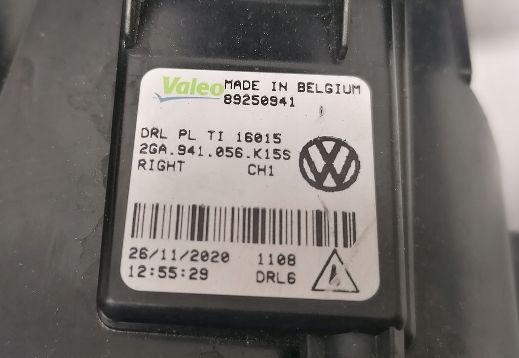 фото №6, Vw t-roc 2ga противотуманная фара правый led drl europa 2017-