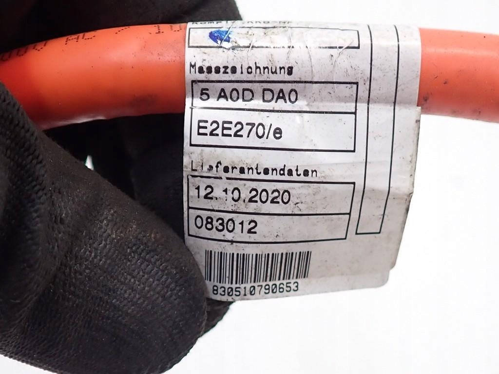 фото №8, Джгут електропроводка шланг кабель wysokiego напруги 5a0ded0 bmw ix3 g08 21r