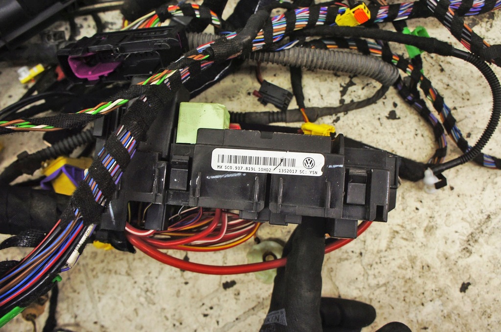 фото №14, Ny038 vw jetta vi 5c джгут салону 5c0927904a