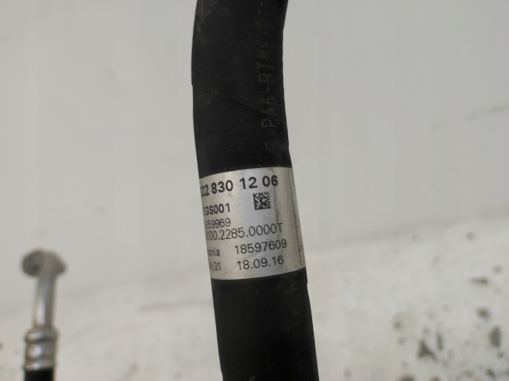 фото №9, Патрубок трубка шланг кондиціонера s klasa w222 222 3.0v6 43 amg