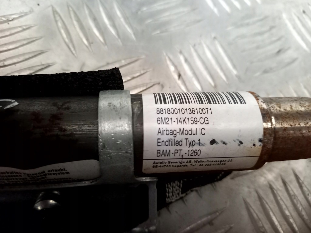 фото №3, Шторка безпеки подушка безпеки права ford s-max mk1 lift 10r