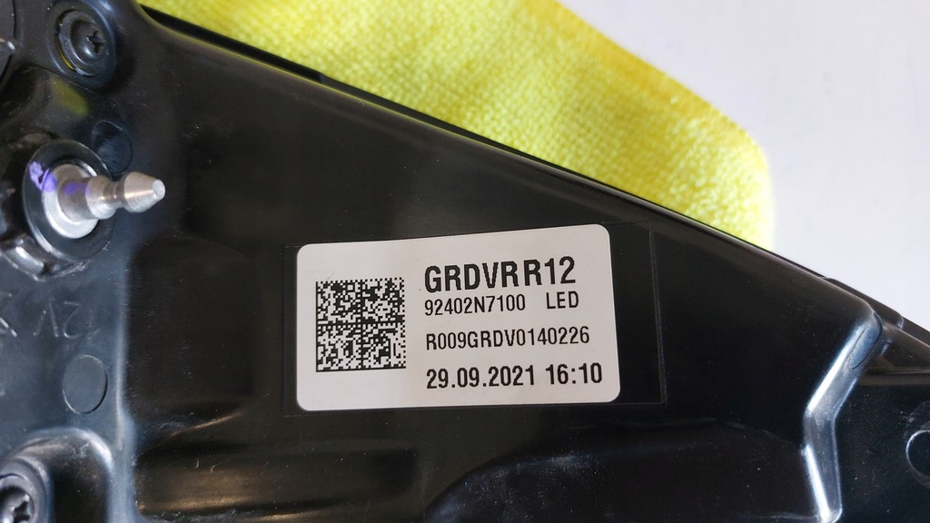 фото №11, Лампа задняя задняя правая hyundai tucson iv 2020- 92402-n7100 europa cała ładna