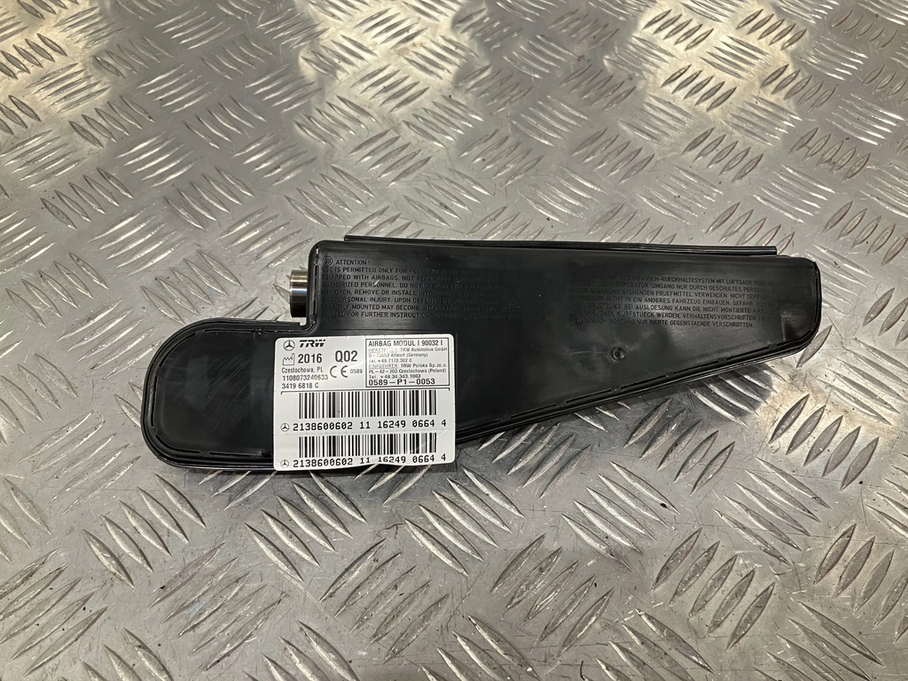 фото №1, Подушка воздушная сиденье правая mercedes glc x253