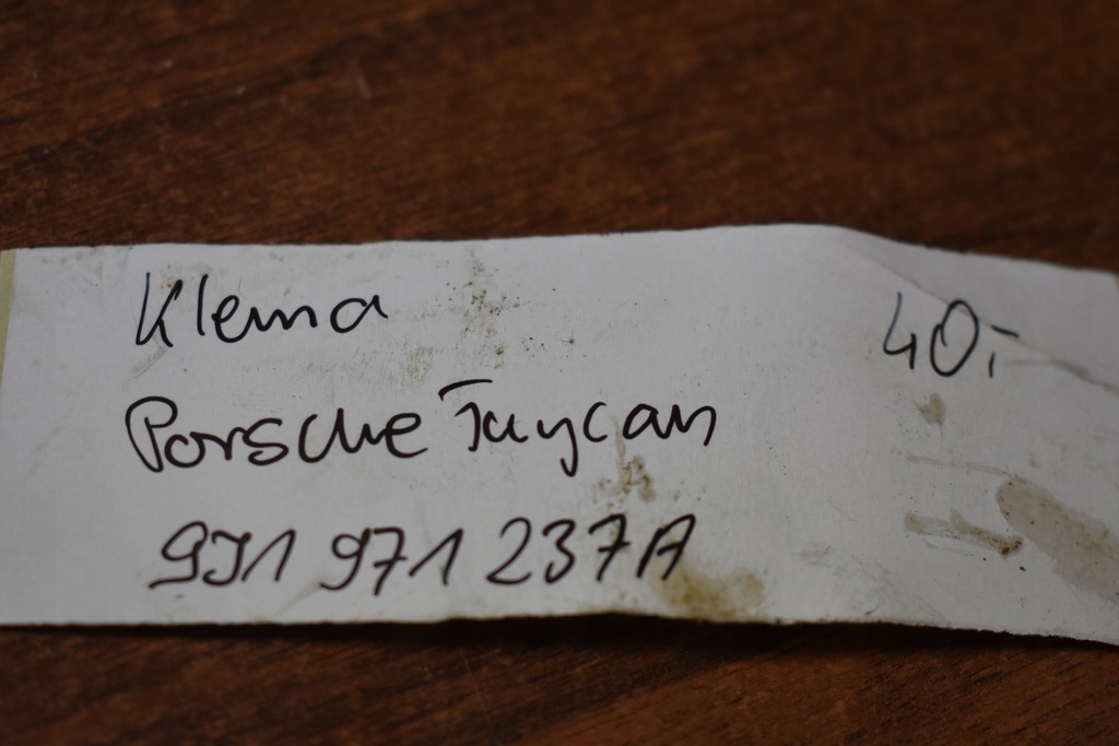 фото №3, Idealna клемма минусовая porsche taycan 1