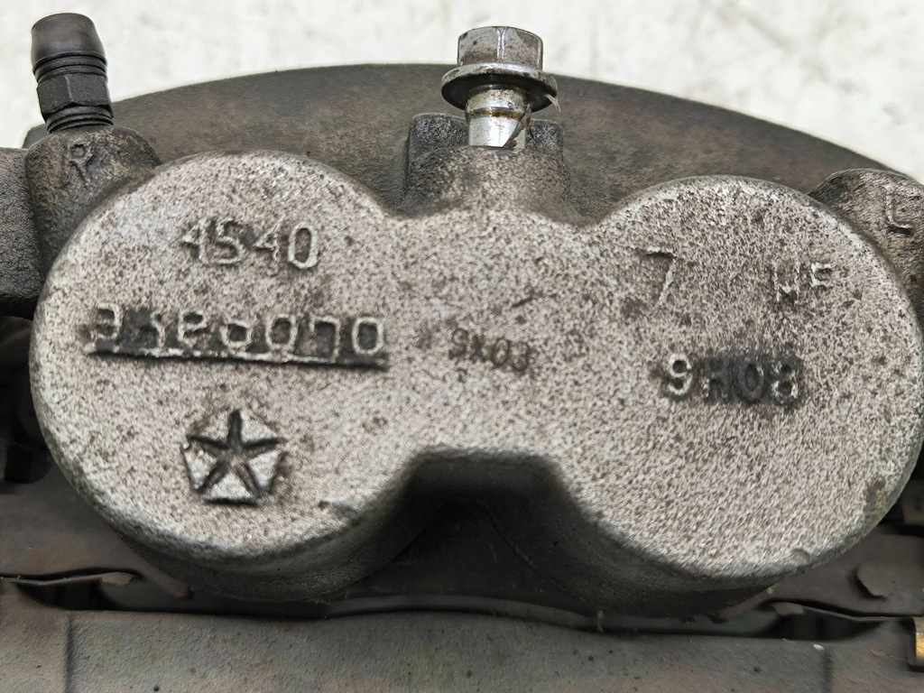 фото №7, Dodge charger 2019 ліва сторона супорт гальмівний передній