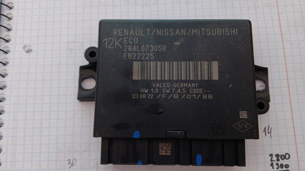 фото №1, Модуль блок керування renault austral 284l07305r стан jak новий