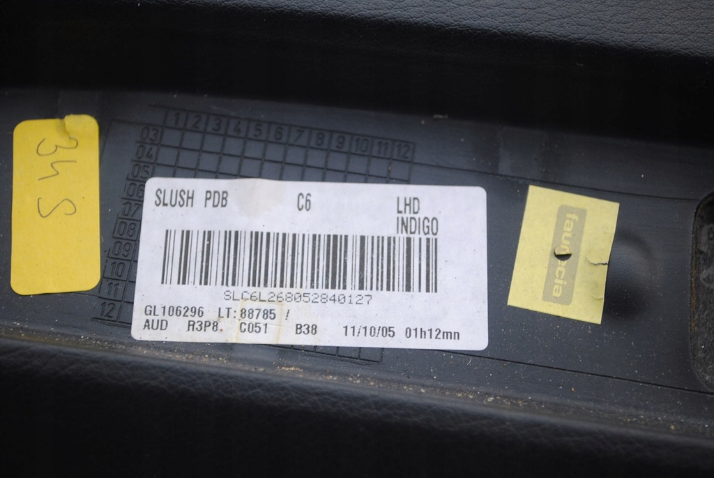 фото №8, Приборная панель приборная приборная панель audi a6 c6 granat indigo