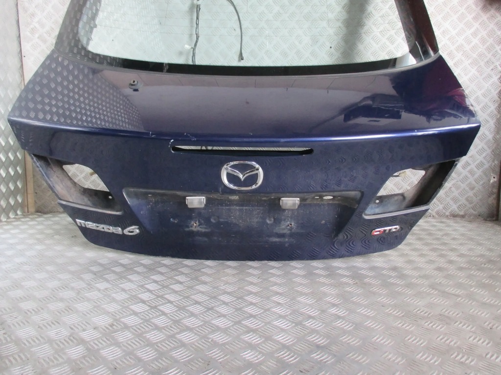 фото №7, Крышка багажника задняя 25e mazda 6 02-07