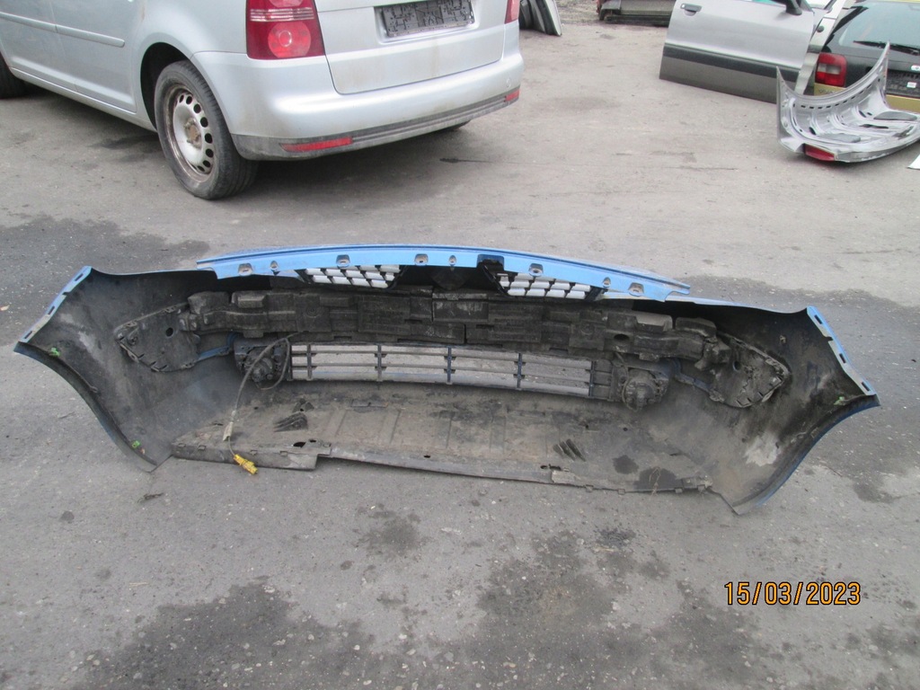 фото №7, Бампер передний renault scenic ii 03-05 niebieski