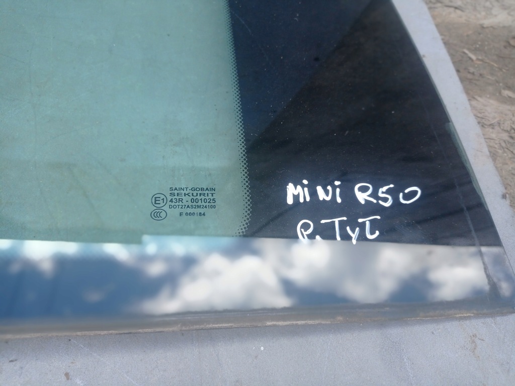 фото №3, Скло права задня mini cooper r50