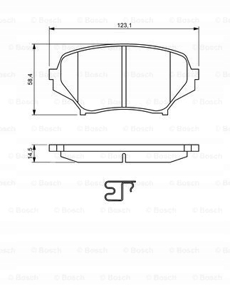 фото №15, A383d7_e гальмівні колодки гальмівні bp1308 mazda mx-5 05 szt