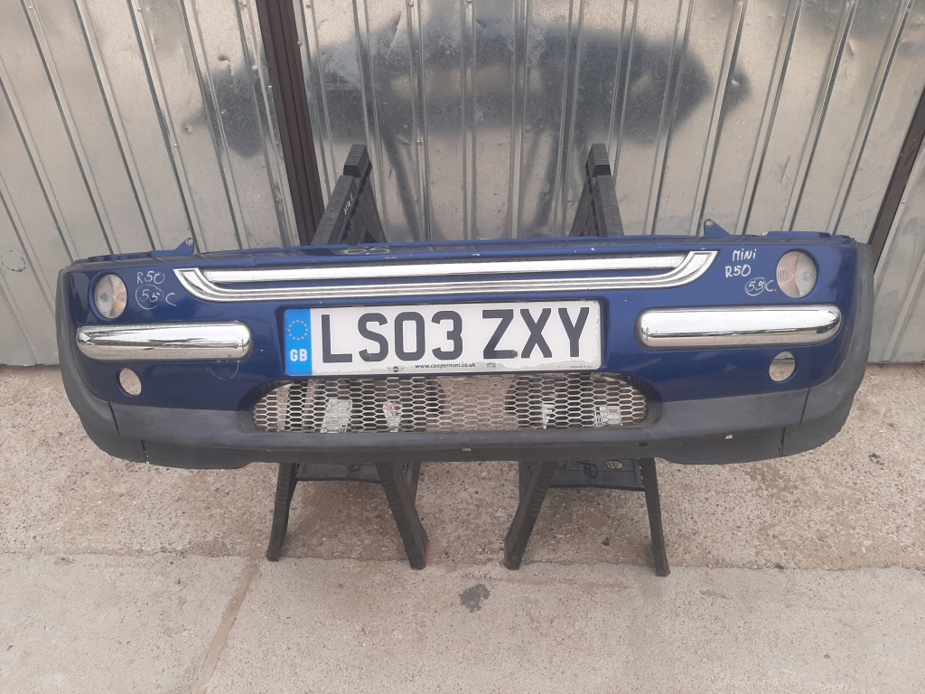 фото №1, Бампер перед передний mini cooper r50 indi blue 862/5