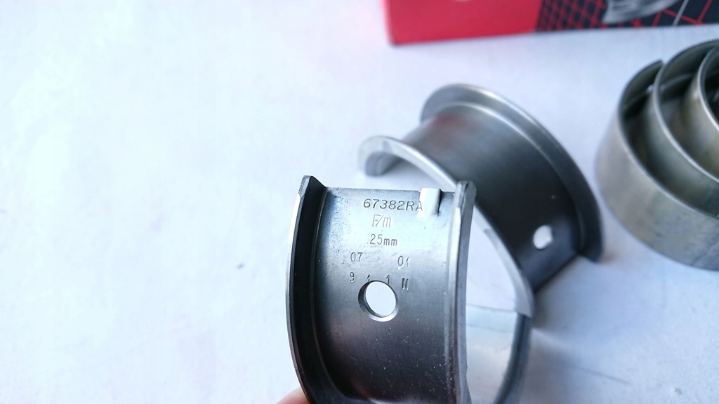 фото №7, Вкладиші вала колінчастого mitsubishi galant i 2.0