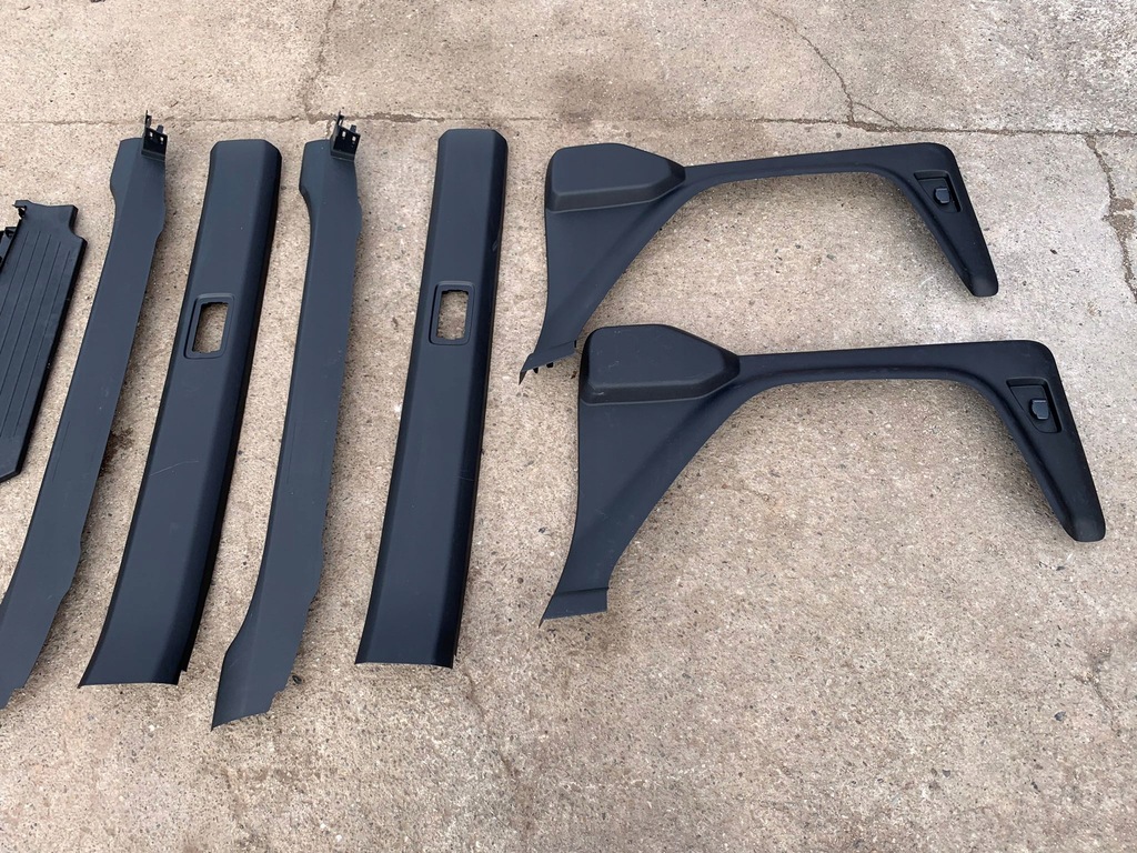 фото №3, Обшивка защита стойка салон пластик kangoo iv 21r