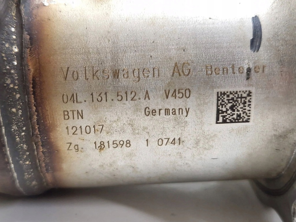 фото №7, Audi a4 s4 b9 2017 радиатор выхлопных газов egr