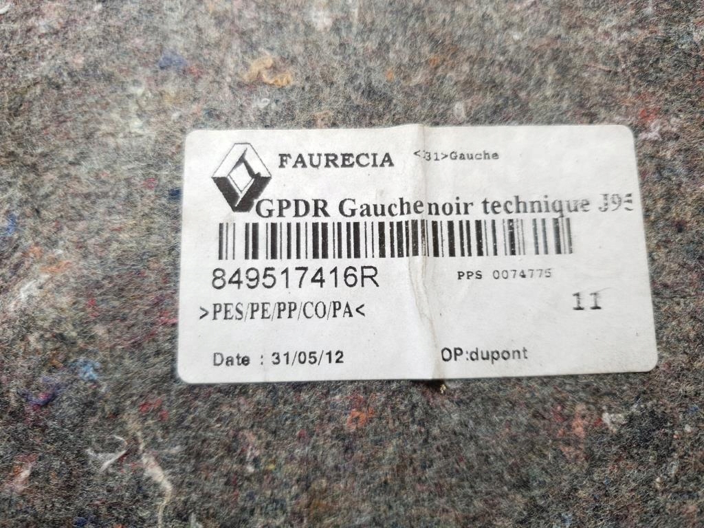 фото №7, Обшивка багажника левый задняя renault scenic iii lift