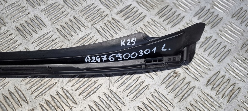 фото №8, Mercedes w247 h247 молдинг стекло левая левый перед передняя a2476900301