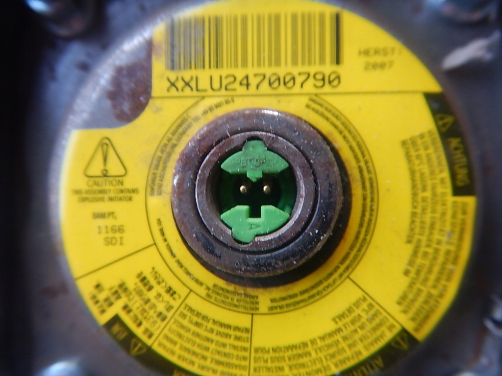 фото №4, Mercedes sprinter w906 подушка водителя