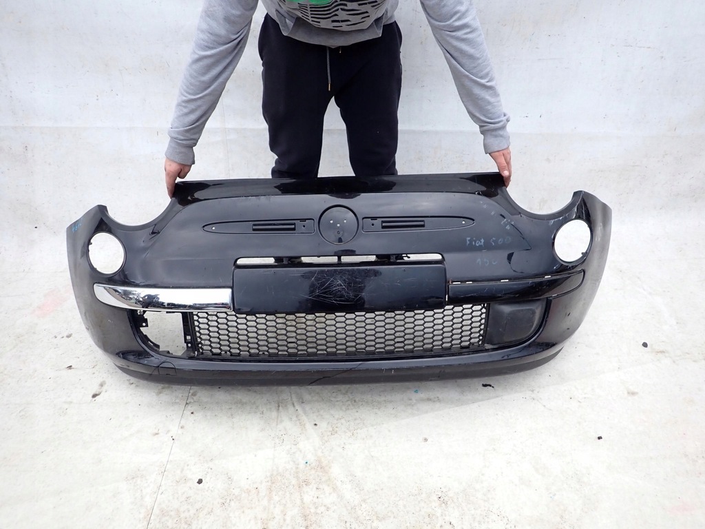 фото №1, Fiat 500 07-15 бампер перед передний