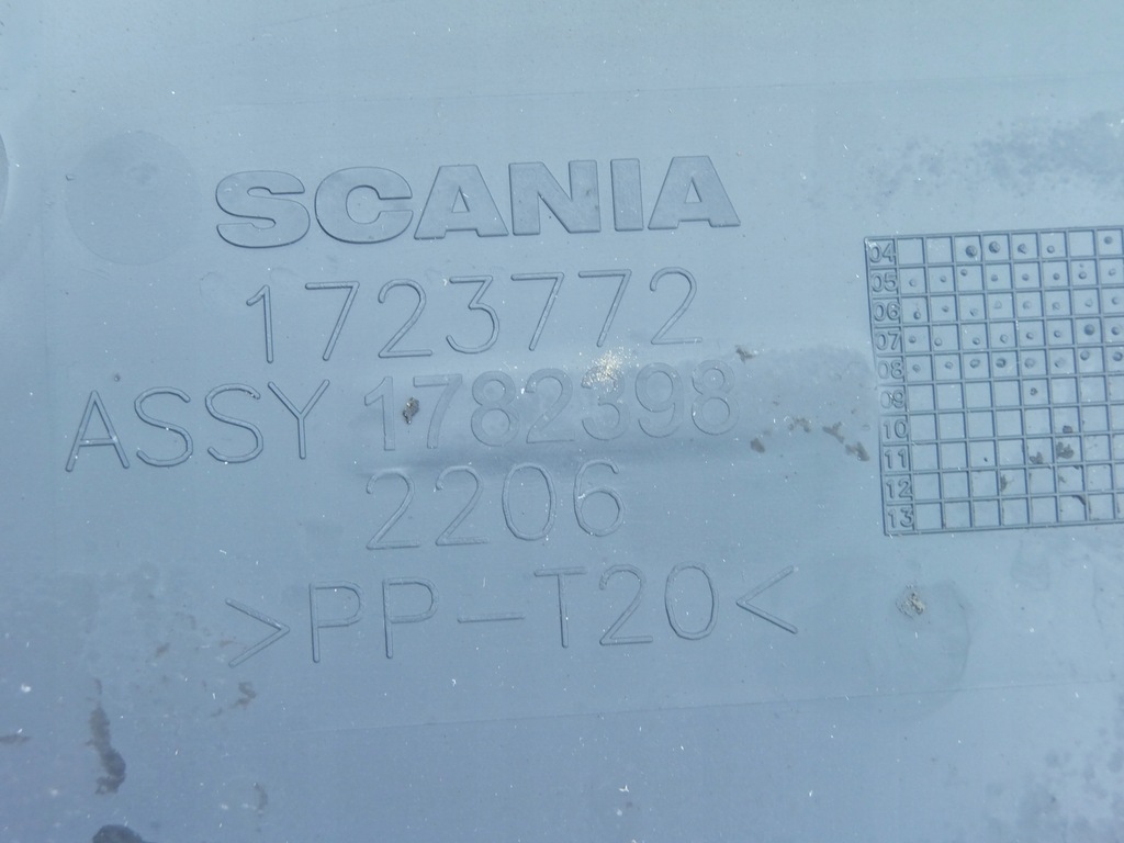 фото №4, Стіна тунель кабіни 1723772 scania r xpi 400 440