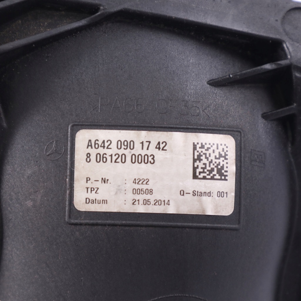 фото №12, Mercedes x164 w212 w221 om642 витратомір повітря a6420901742