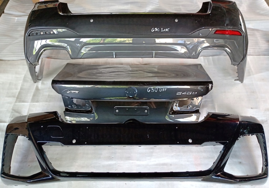 фото №6, Bmw 5 g30 m5 f90 sedan кришка багажника задня