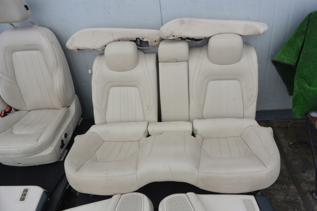 фото №7, Maserati quattroporte vi сиденья заднее сиденье кожа krem