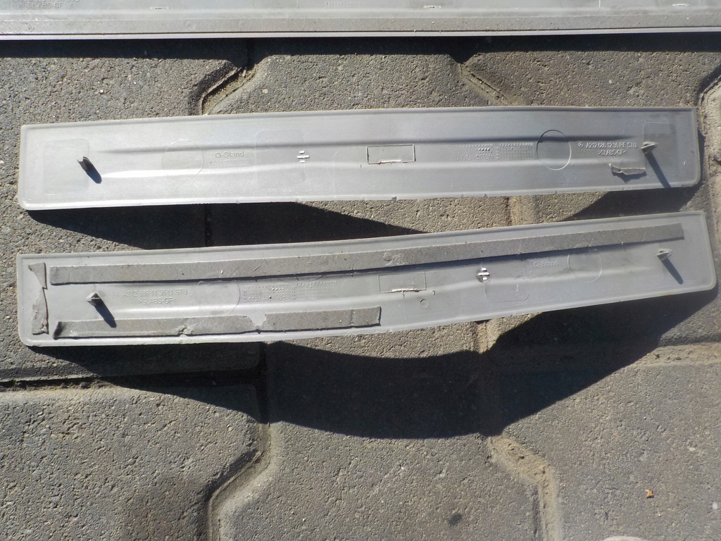 фото №13, Mercedes w212 накладка молдинг порог хром kpl eu